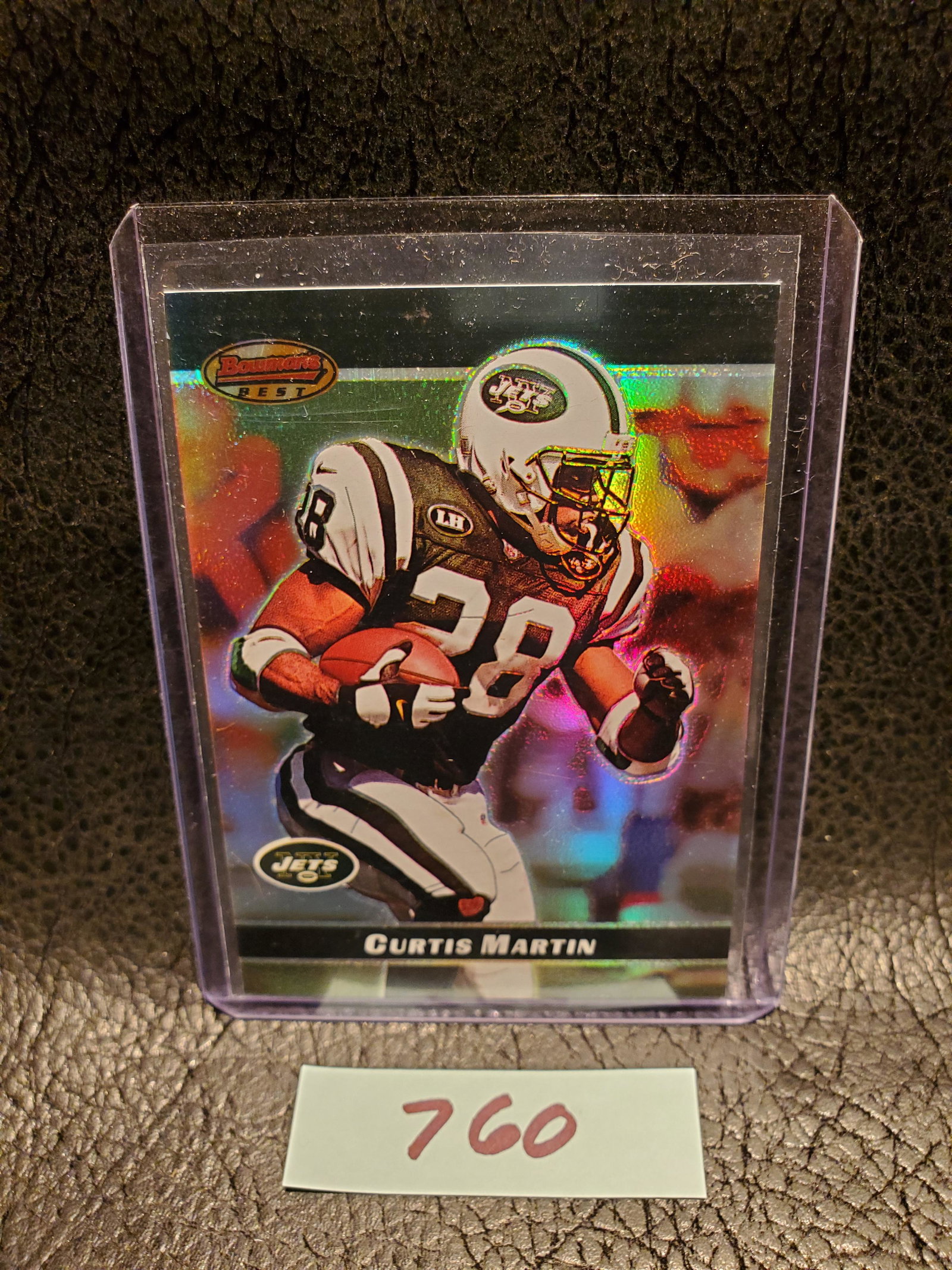 Curtis Martin 2000 Bowman's Best Refractor New York Jets #45 (1 of 2)