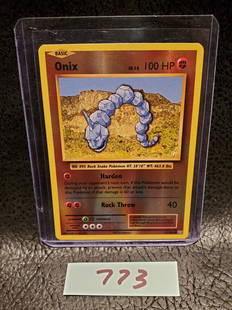 Onix 2016 Pokemon XY Evolutions Reverse Holo Common 61/108: Onix 2016 Pokemon XY Evolutions Reverse Holo Common 61/108