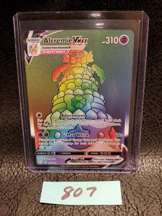 Alcremie V Max 2021 Pokemon Shining Fates Ultra Rare 73/72: Alcremie V Max 2021 Pokemon Shining Fates Ultra Rare 73/72