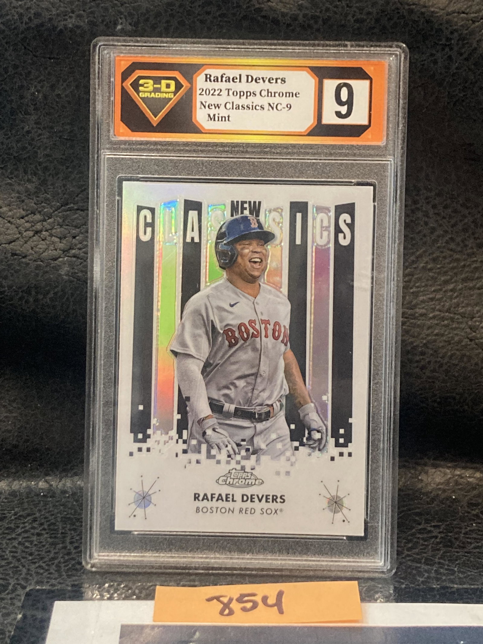 2022 Topps Chrome Rafael Devers New Classics Refractor #NC-9 Boston Red Sox 3-D Mint 9 (1 of 2)