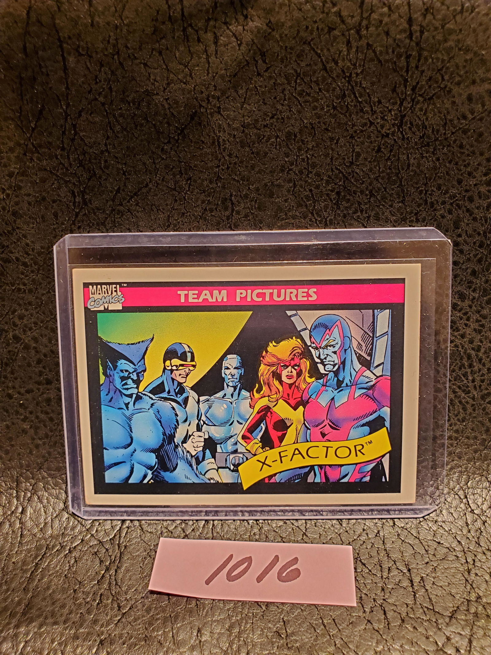 X-Factor 1990 Impel Marvel Team Pictures #143: X-Factor 1990 Impel Marvel Team Pictures #143