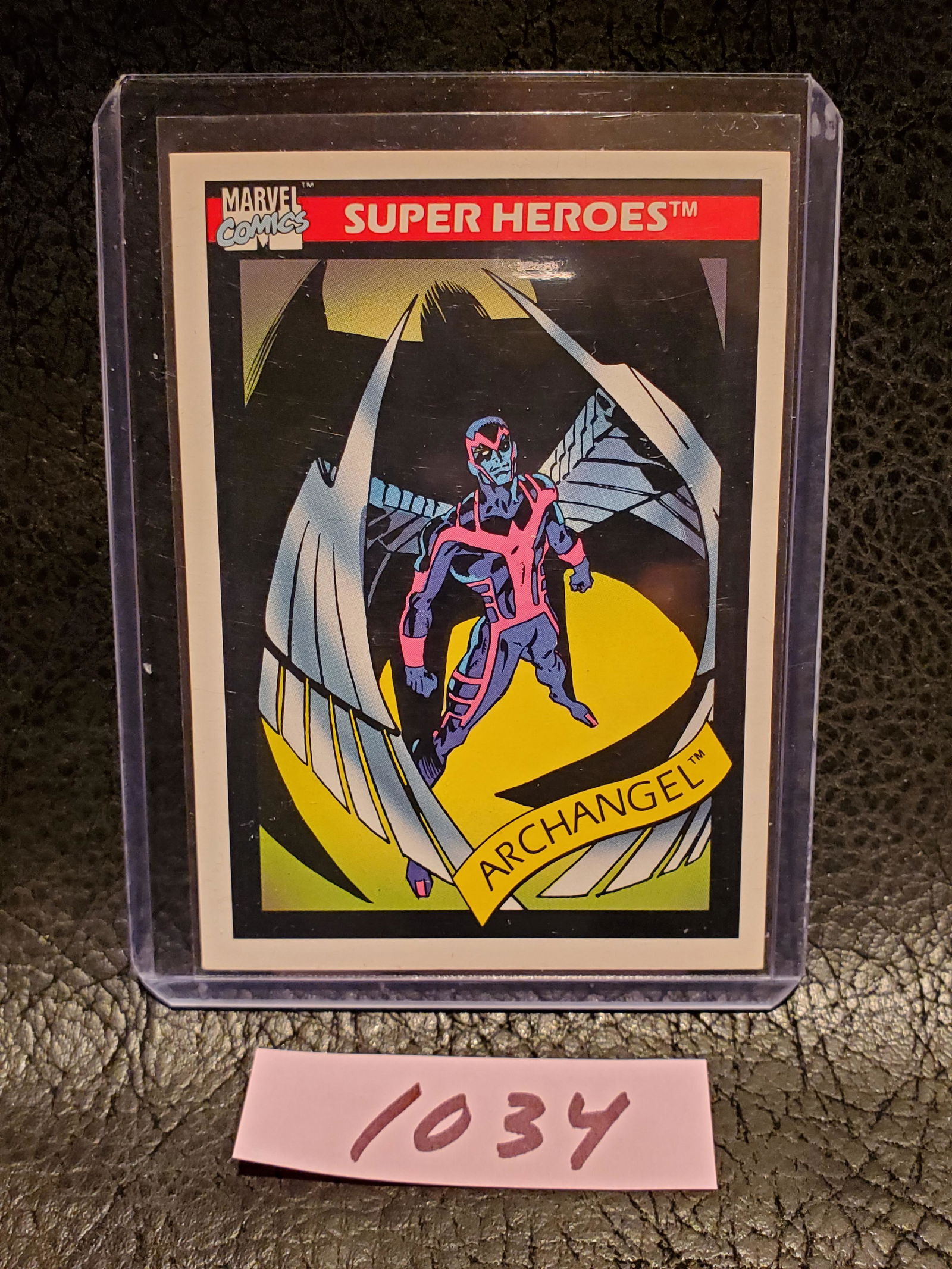 Archangel 1990 Impel Marvel Super Heroes #21: Archangel 1990 Impel Marvel Super Heroes #21