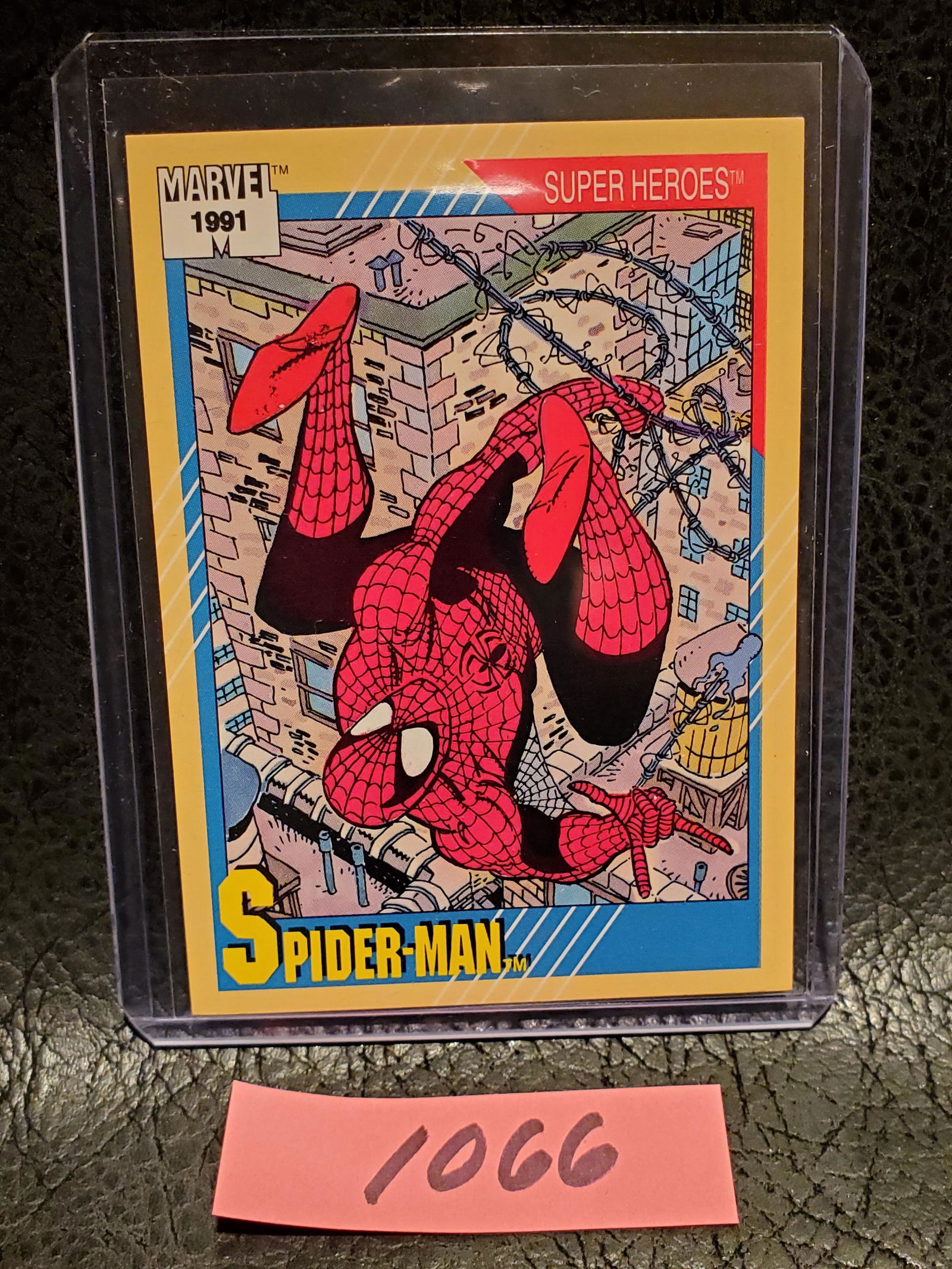 Spiderman 1991 Impel Marvel Super Heroes #1 (1 of 2)