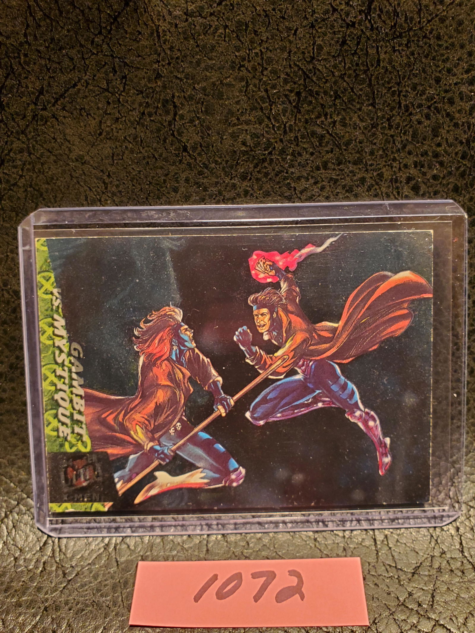 Gambit vs Mystique 1994 Fleer Ultra Marvel X-Men's Greatest Battles #3 (1 of 2)