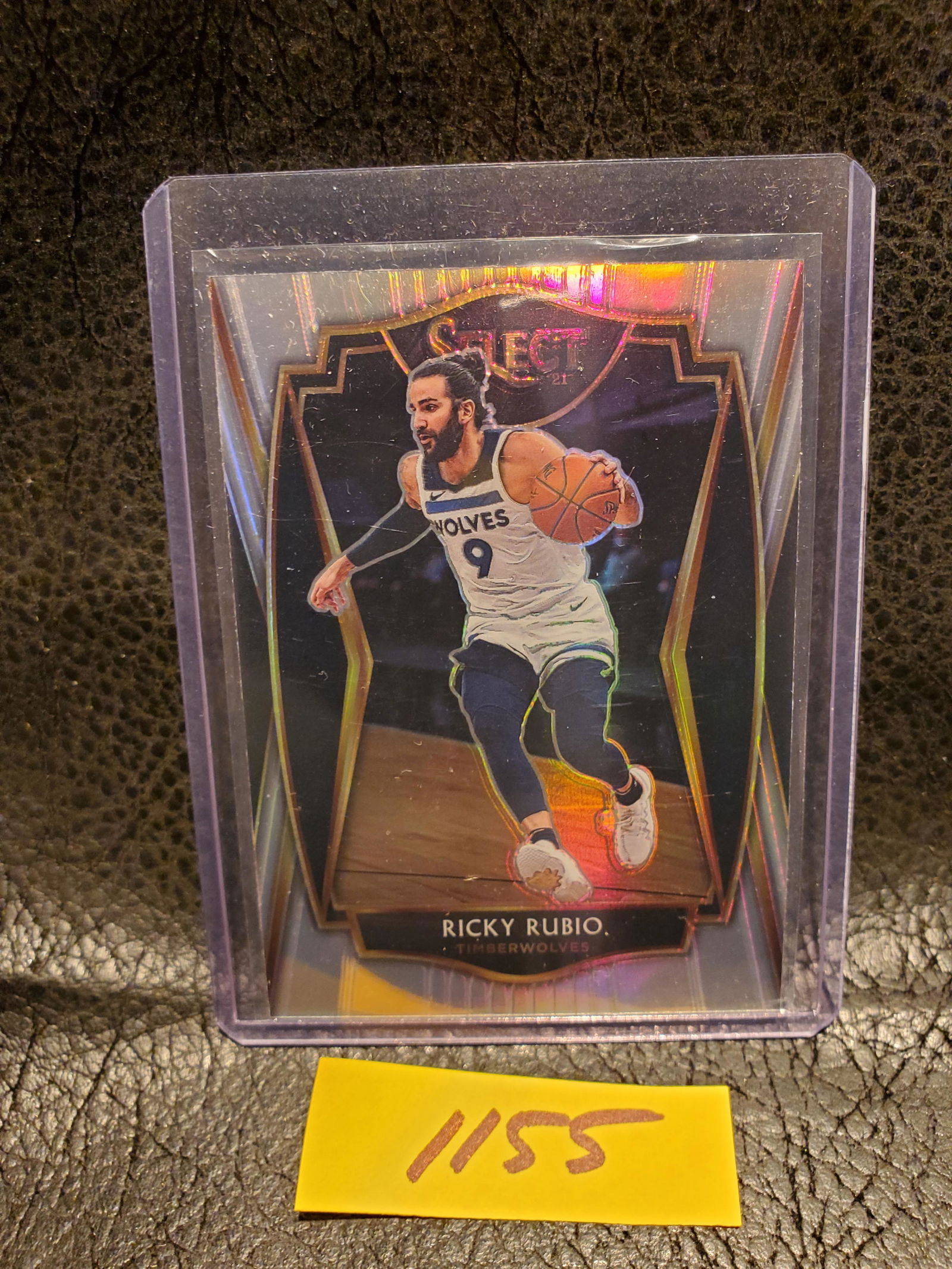Ricky Rubio 2020-21 Select Silver Premier Level Minnesota Timberwolves #133 (1 of 2)