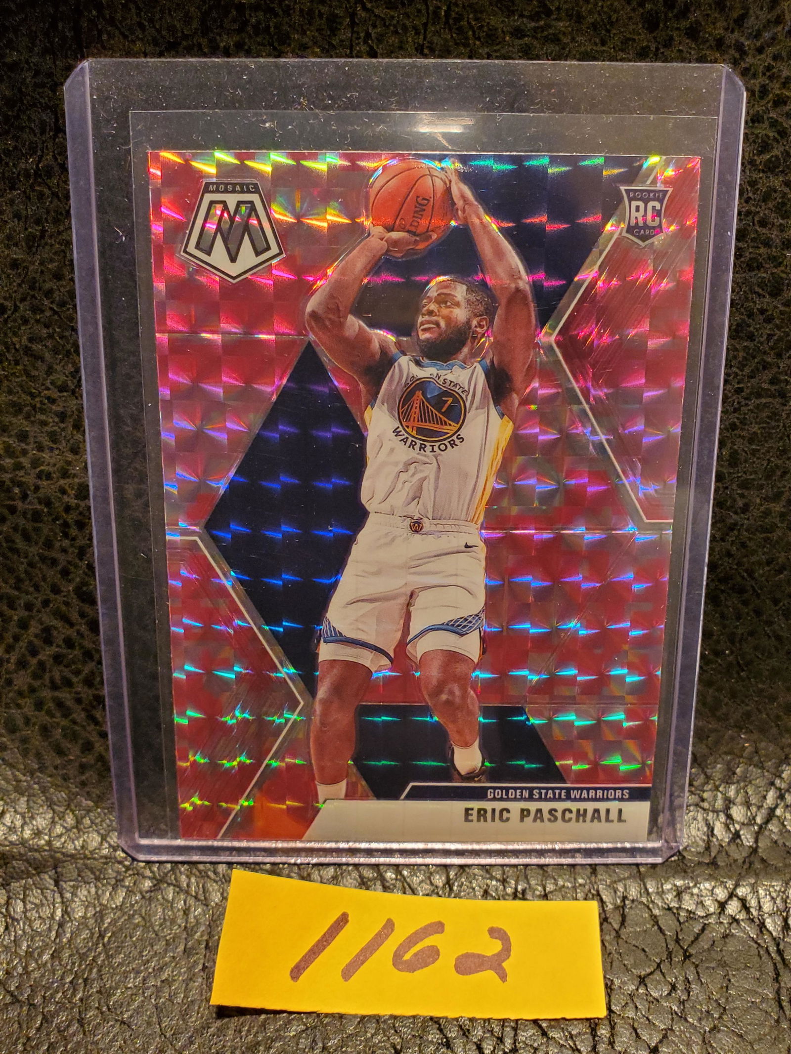Eric Paschall 2019-20 Mosaic Pink Camo Rookie Golden State Warriors #250 (1 of 2)