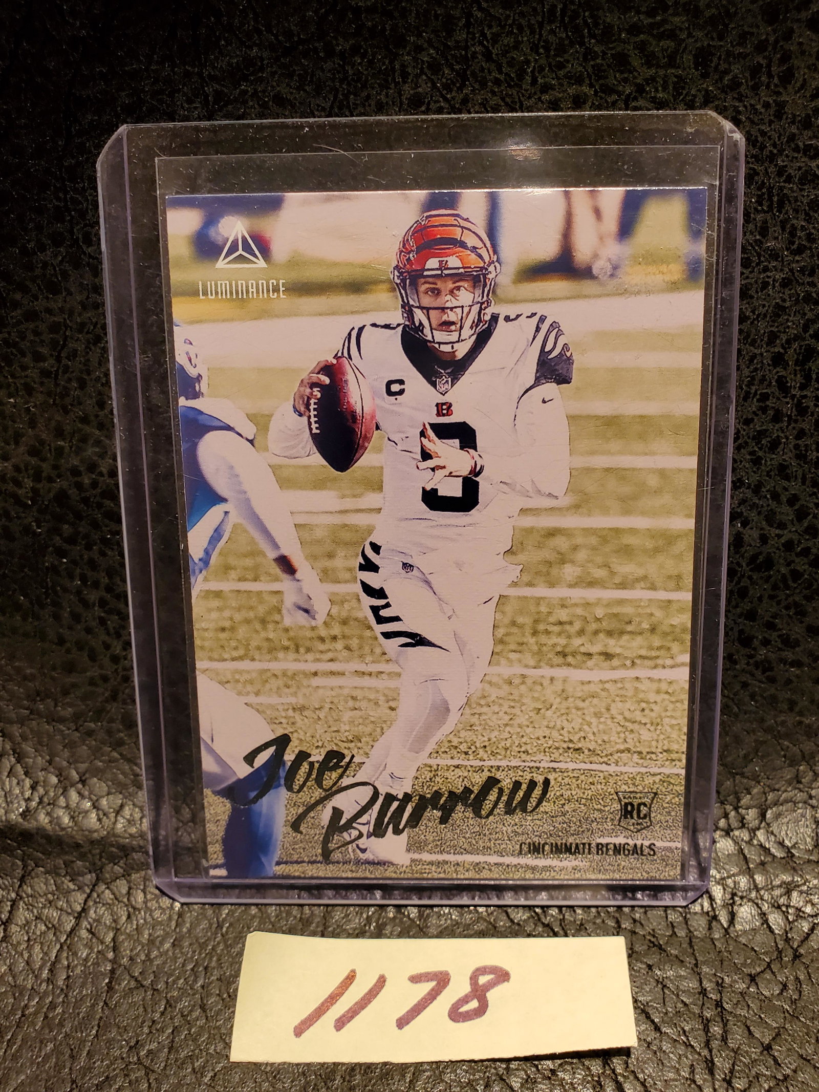 Joe Burrow 2020 Chronicles Luminance Rookie Cincinnati Bengals #201: Joe Burrow 2020 Chronicles Luminance Rookie Cincinnati Bengals #201