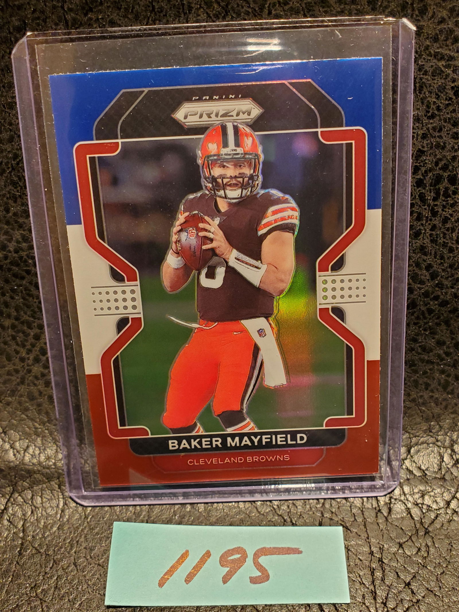 Baker Mayfield 2021 Prizm Red White Blue Cleveland Browns #263 (1 of 2)