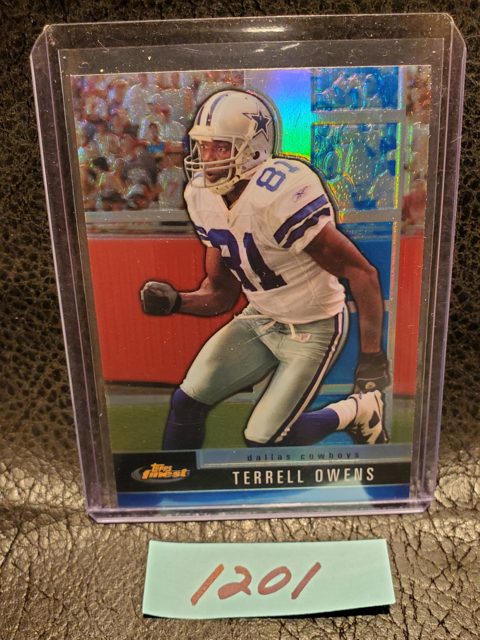 Terell Owens 2008 Topps Finest Refractor Dallas Cowboys #57: Terell Owens 2008 Topps Finest Refractor Dallas Cowboys #57