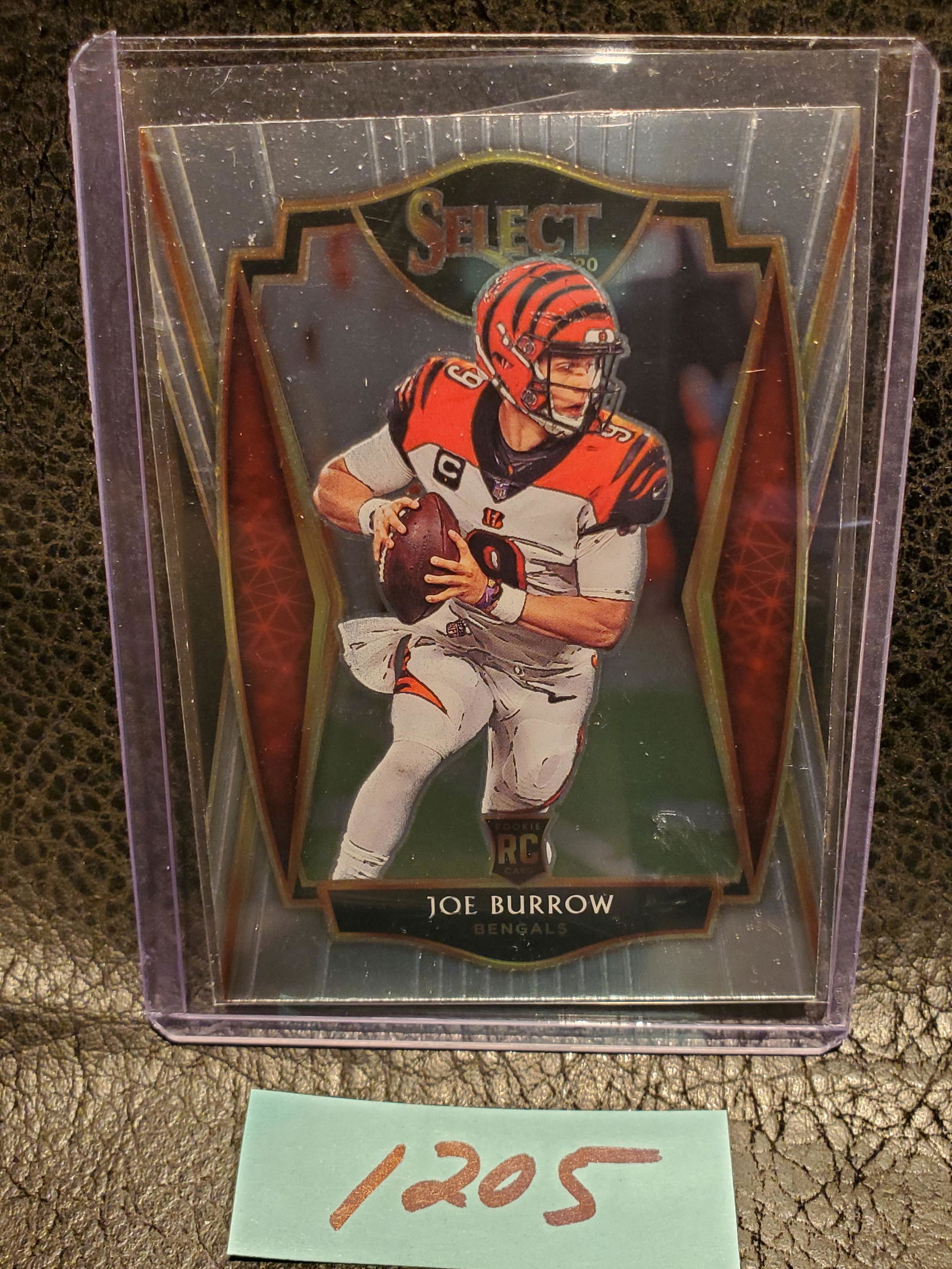 Joe Burrow 2020 Select Premier Level Base Rookie Cincinnati Bengals #146 (1 of 2)