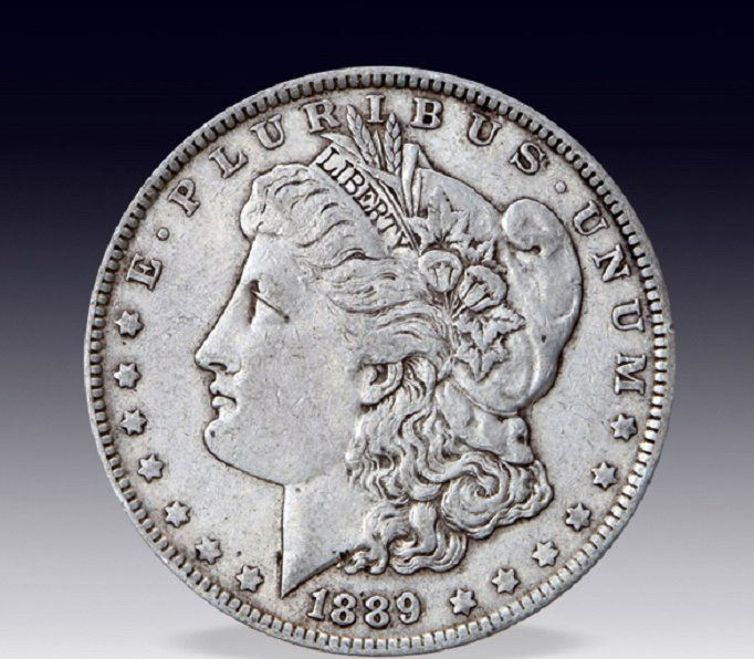 1889 Morgan Dollar Fine Close to Mint condition (1 of 2)
