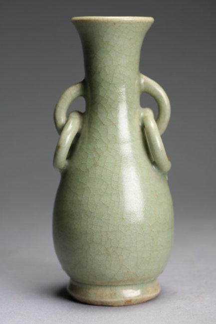 A 'Longquan' Celadon Vase, Song- Yuan Dynasty (1 of 7)
