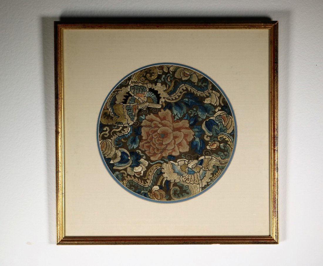 A Framed Embroidery Panel. (1 of 7)