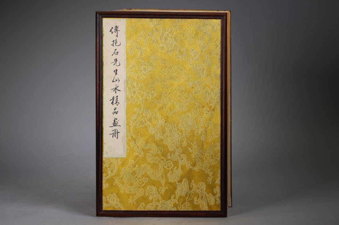 Signed Fu Baoshi, A Ink and Water Colors Album (1 of 10)