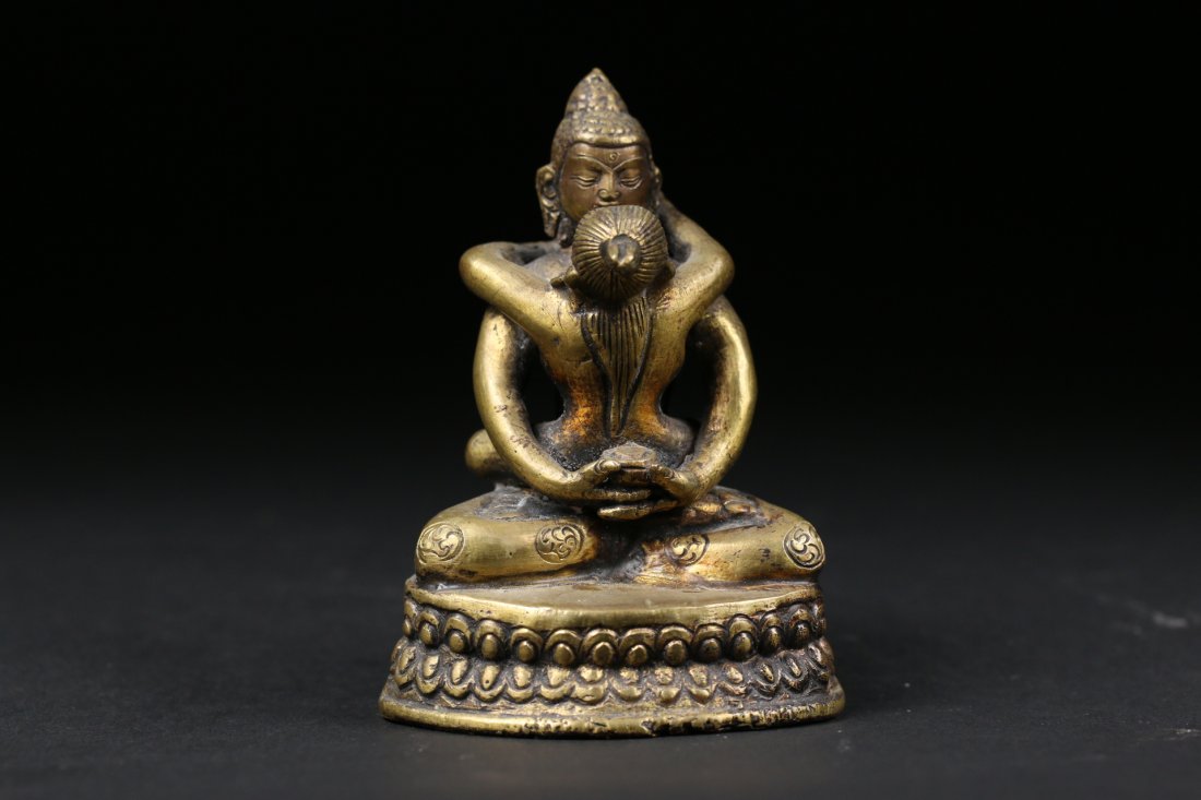 A Gilt-Bronze Samantabhadra Buddha (1 of 7)