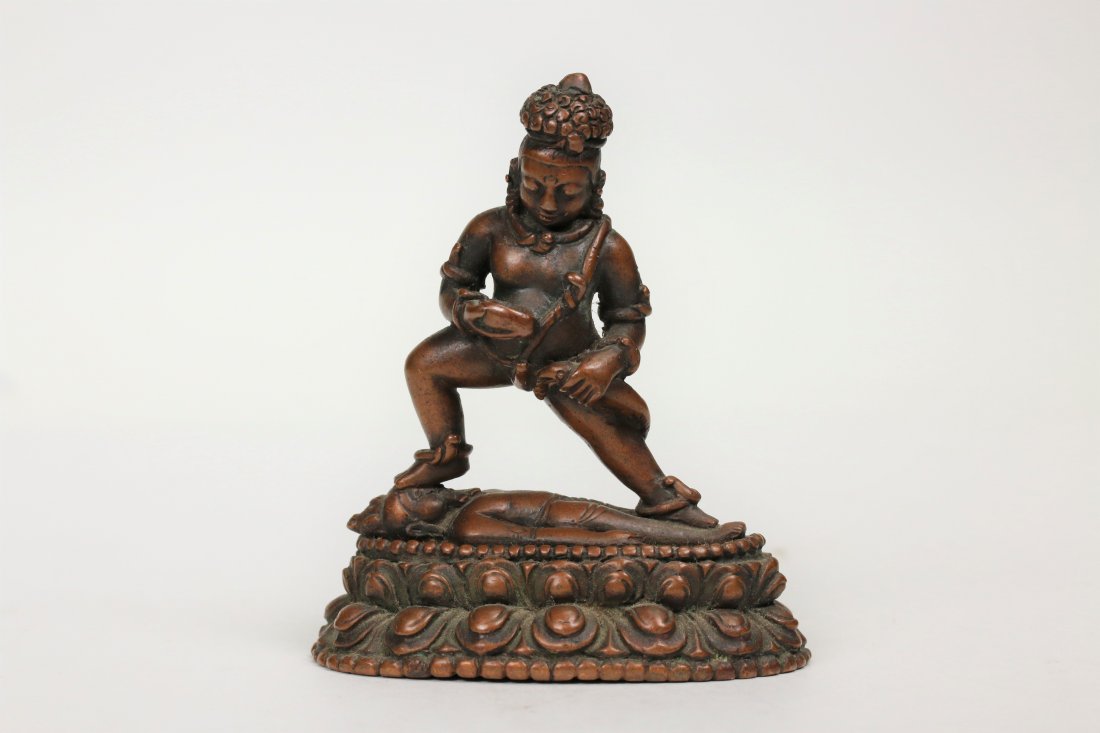 A Bronze Buddha Statue,15/16th century (1 of 5)