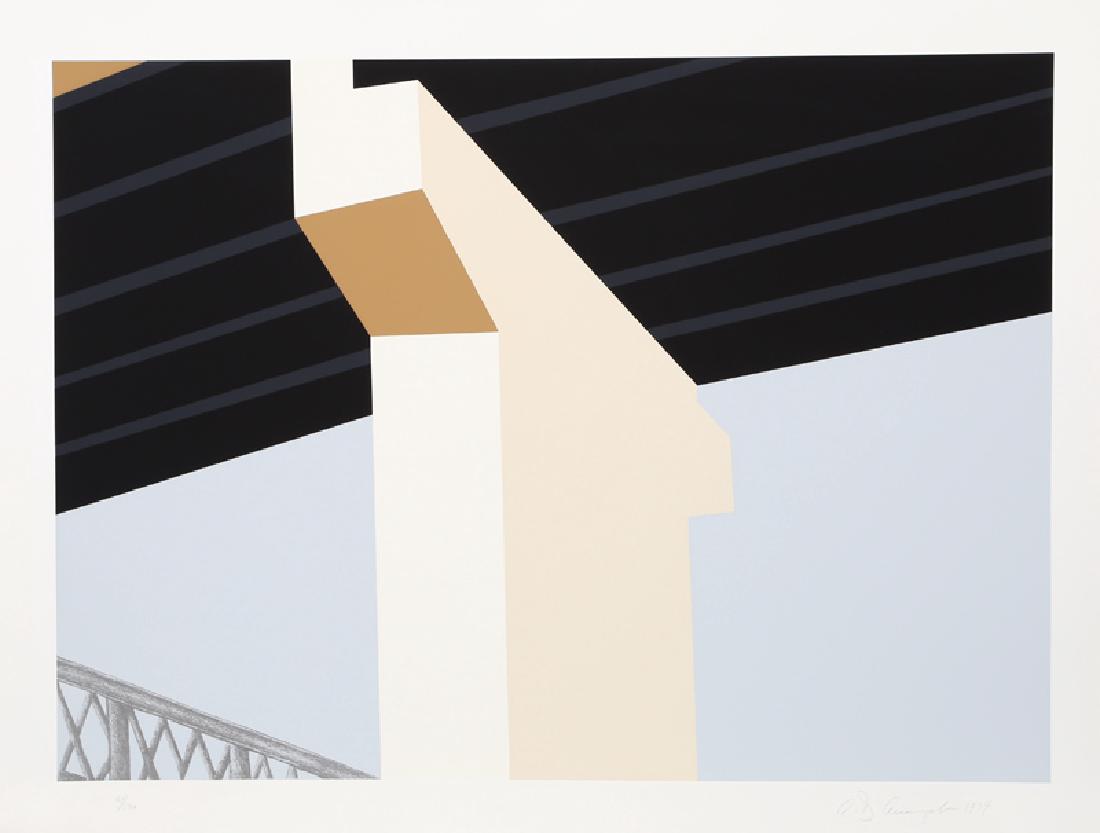 Allan D'Arcangelo, Bridge, Serigraph (1 of 1)