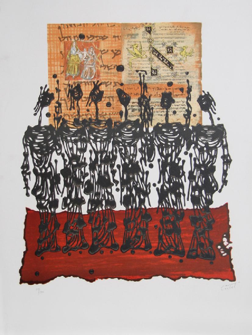 Moshe Elazar Castel, El Ritual, Lithograph (1 of 1)