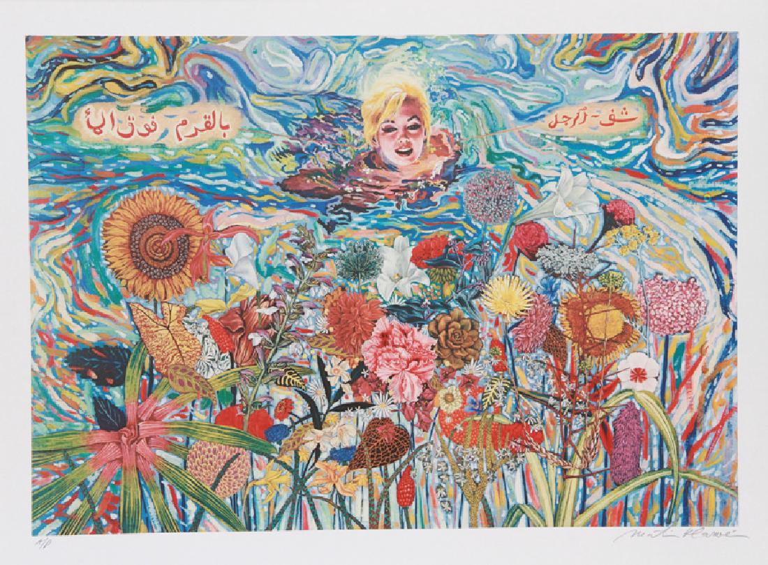 Mati Klarwein, Walking on Water (Marilyn Monroe), (1 of 1)