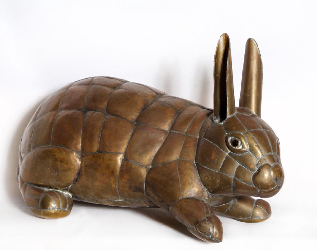 Sergio Bustamante, Rabbit, Welded Brass and Copper (1 of 4)