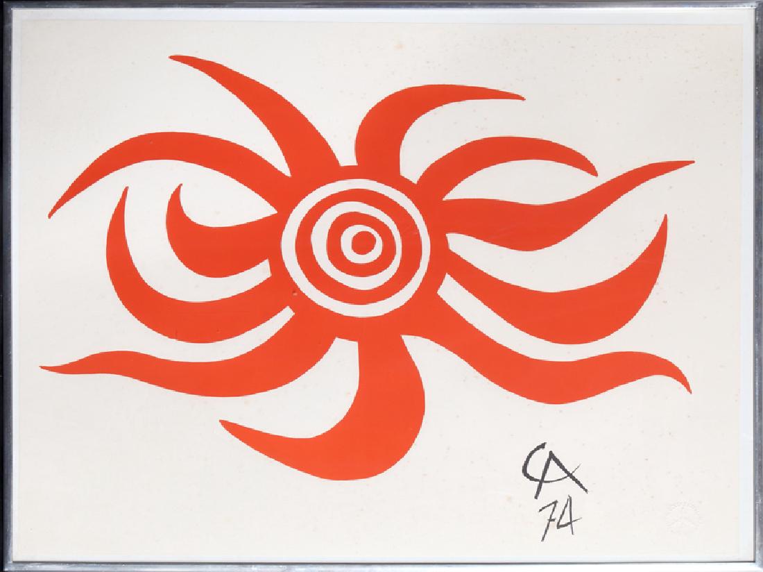 Alexander Calder, Sunburst, Lithograph (1 of 1)