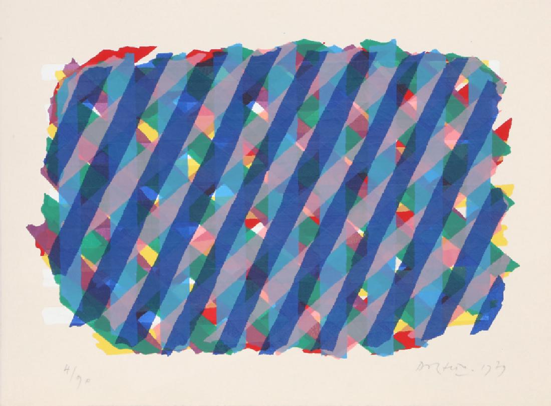 Piero D'Orazio, Abstract Silkscreen (1 of 1)