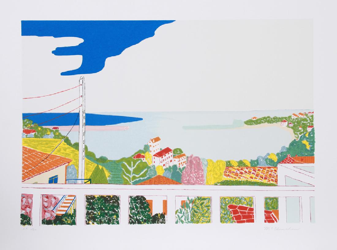 Marion McClanahan, Cibourne Harbor, Lithograph (1 of 1)