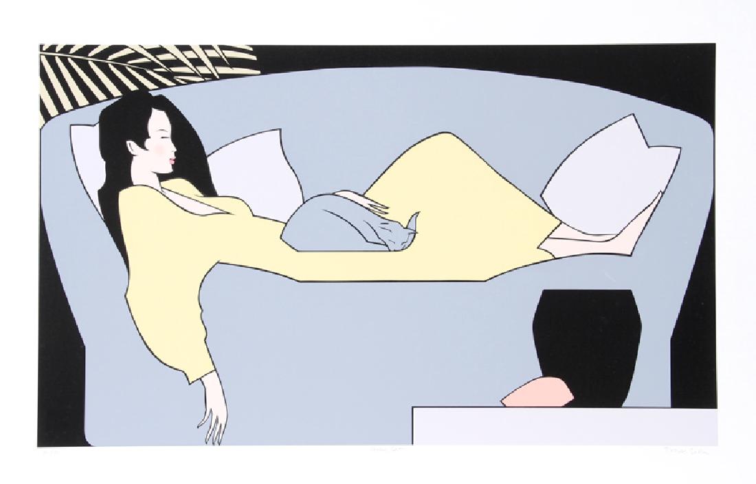 Tracy Sabin, Grey Cat, Serigraph (1 of 1)