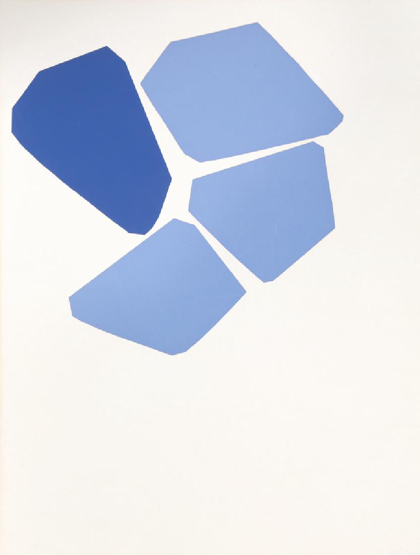 Robert Goodnough, Four Shapes, Screenprint (1 of 2)