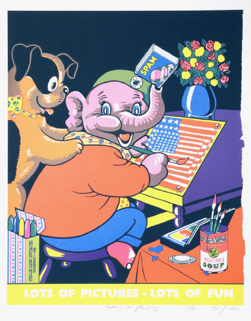 Eduardo Paolozzi, Lots of Pictures, Lots of Fun, (1 of 1)