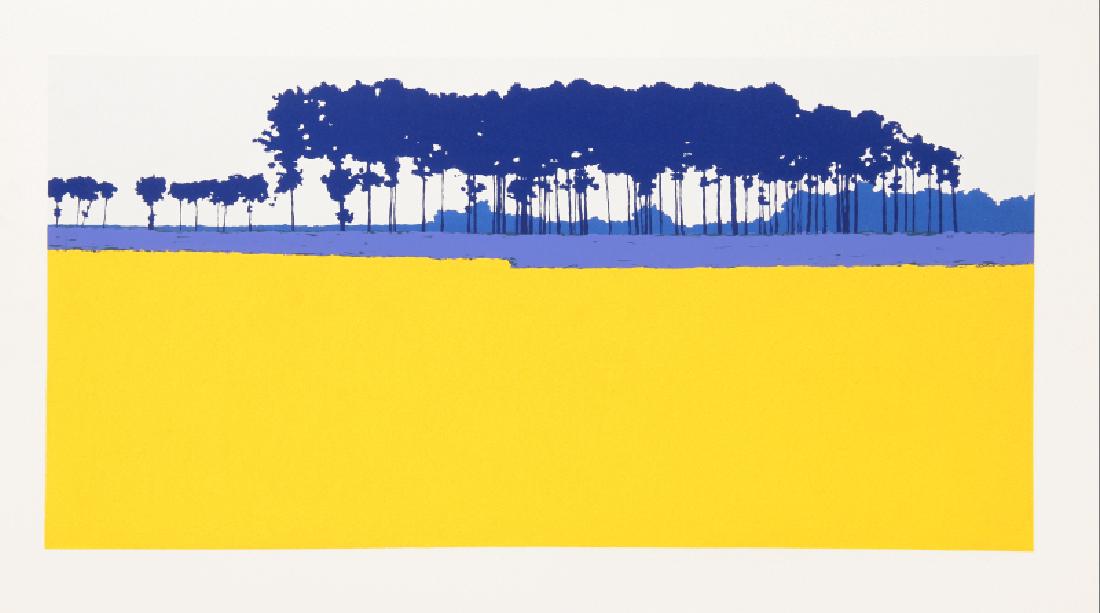 Daniel Riberzani, Le Campagne II, Serigraph (1 of 1)