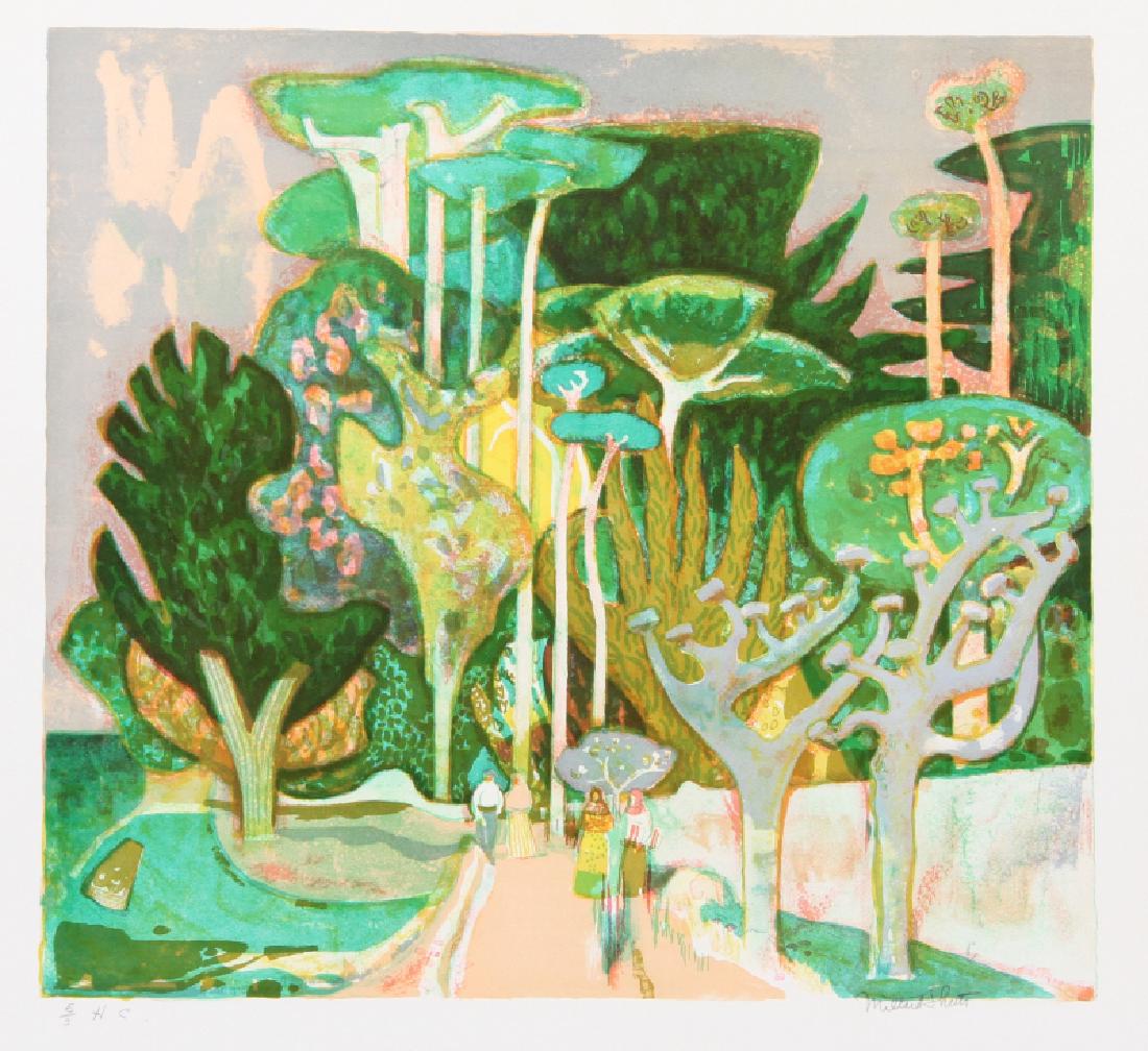 Millard Owen Sheets, Old Village, Lithograph (1 of 1)