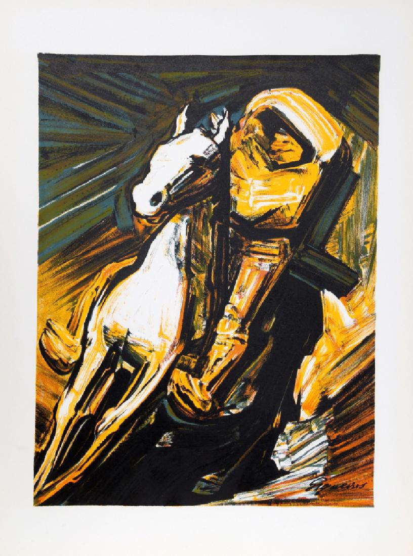 David Alfaro Siqueiros, Zapata, Lithograph (1 of 1)