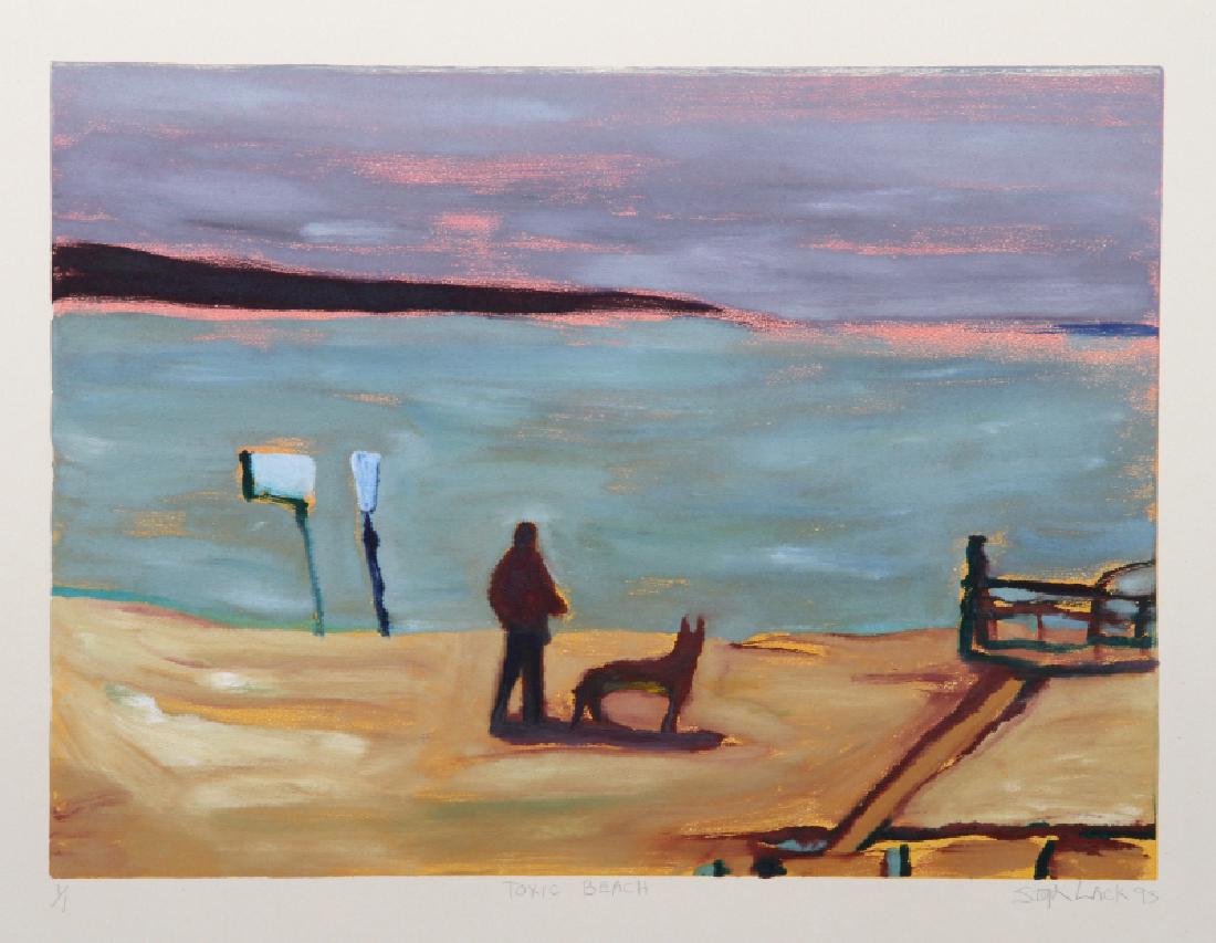 Stephen Lack, Toxic Beach, Etching (1 of 1)