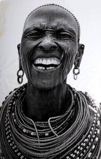 Lyle Owerko, From the Samburu, Photograph: Artist: Lyle Owerko, Canadian Title: From the Samburu Year: circa 2012 Medium: Photograph, Mounted to Board, signed and numbered in pencil Edition: AP 2 Size: 56.5 x 40 in. (143.51 x 101.6 cm)