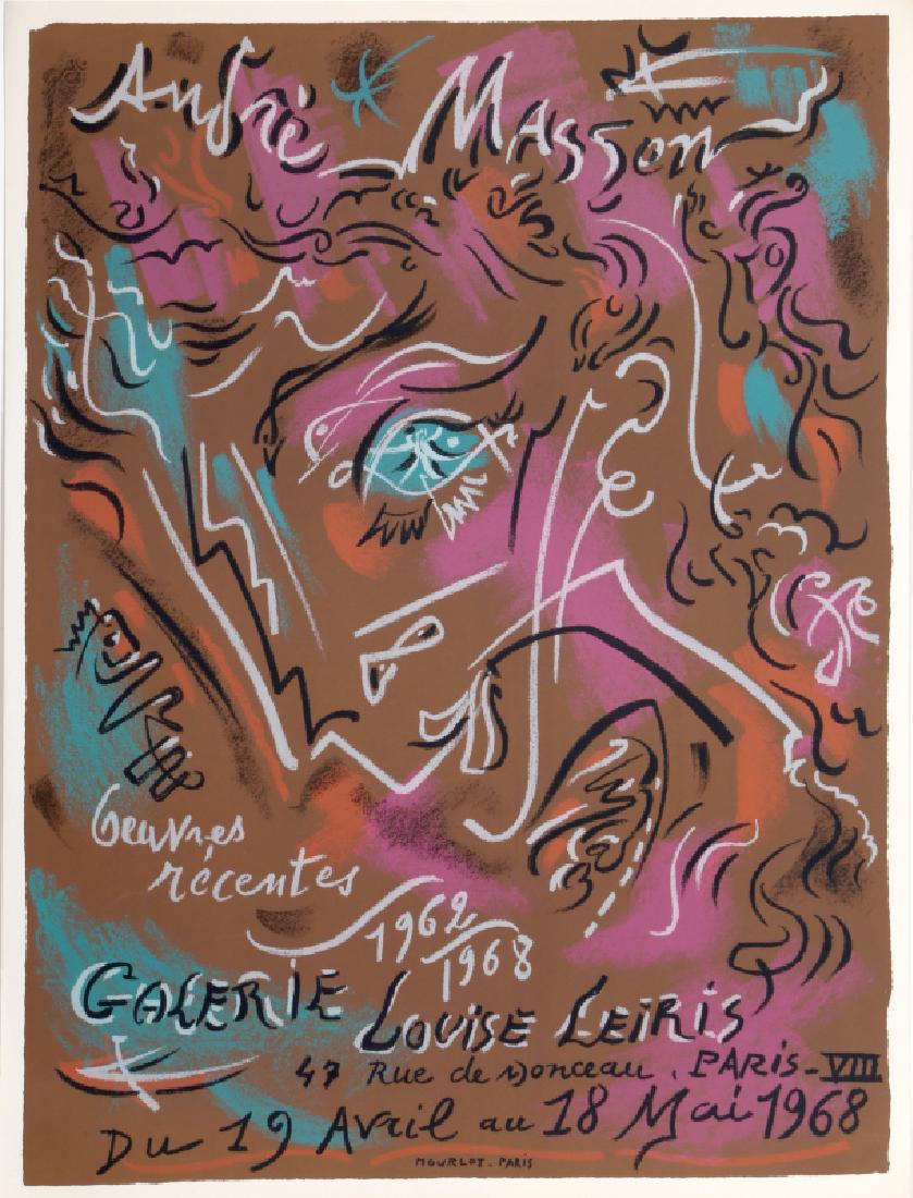 Andre Masson, Galerie Louis Leiris (Gravures), (1 of 1)