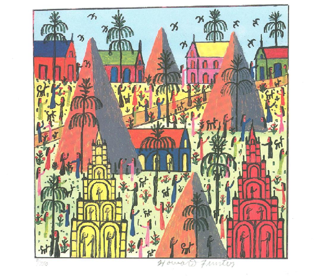 Howard Finster, Visions of Clean Worlds - United (1 of 1)