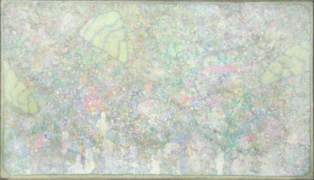 Elwood Howell, Pantico Series 1, Oil Painting: Artist: Elwood Howell, American (1933 - ) Title: Pantico Series 1 Year: 1976 Medium: Oil on Canvas, signed l.r. Size: 46 x 80 in. (116.84 x 203.2 cm)