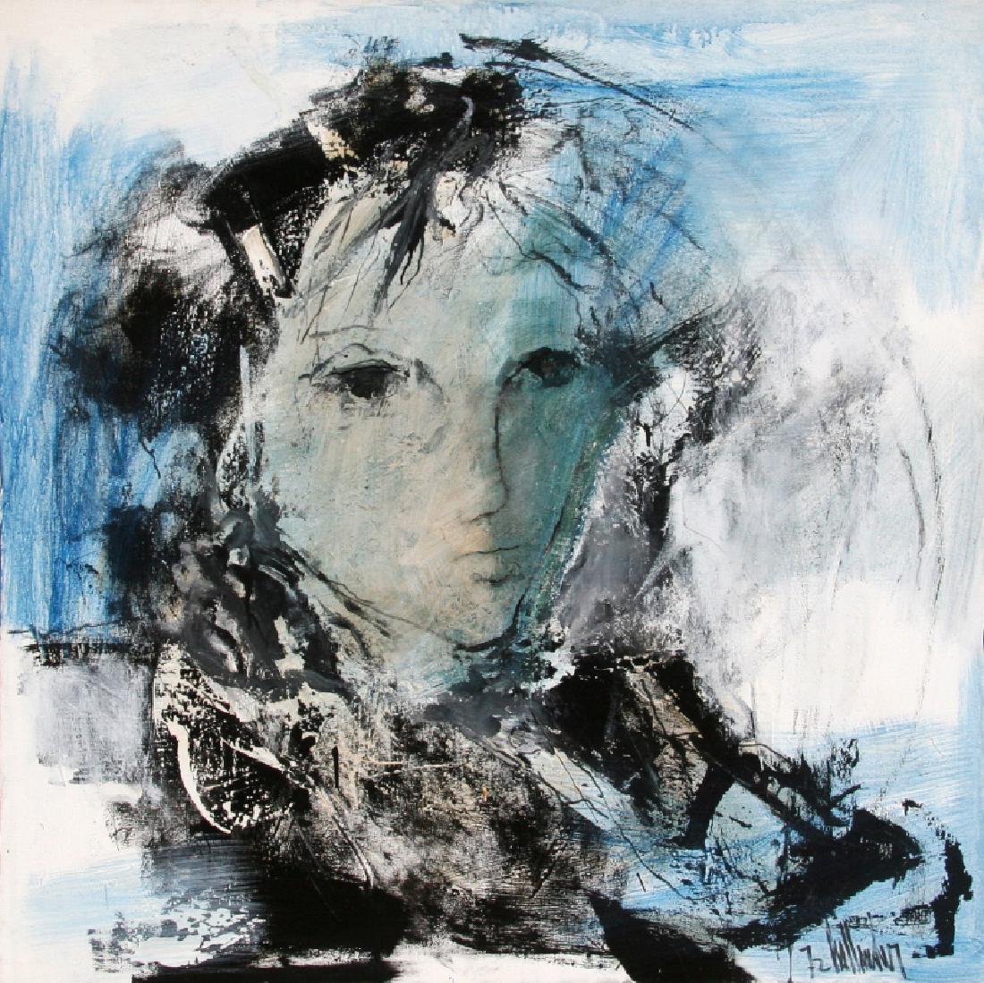 Gino Hollander, Portrait of a Boy, Oil Painting (1 of 3)