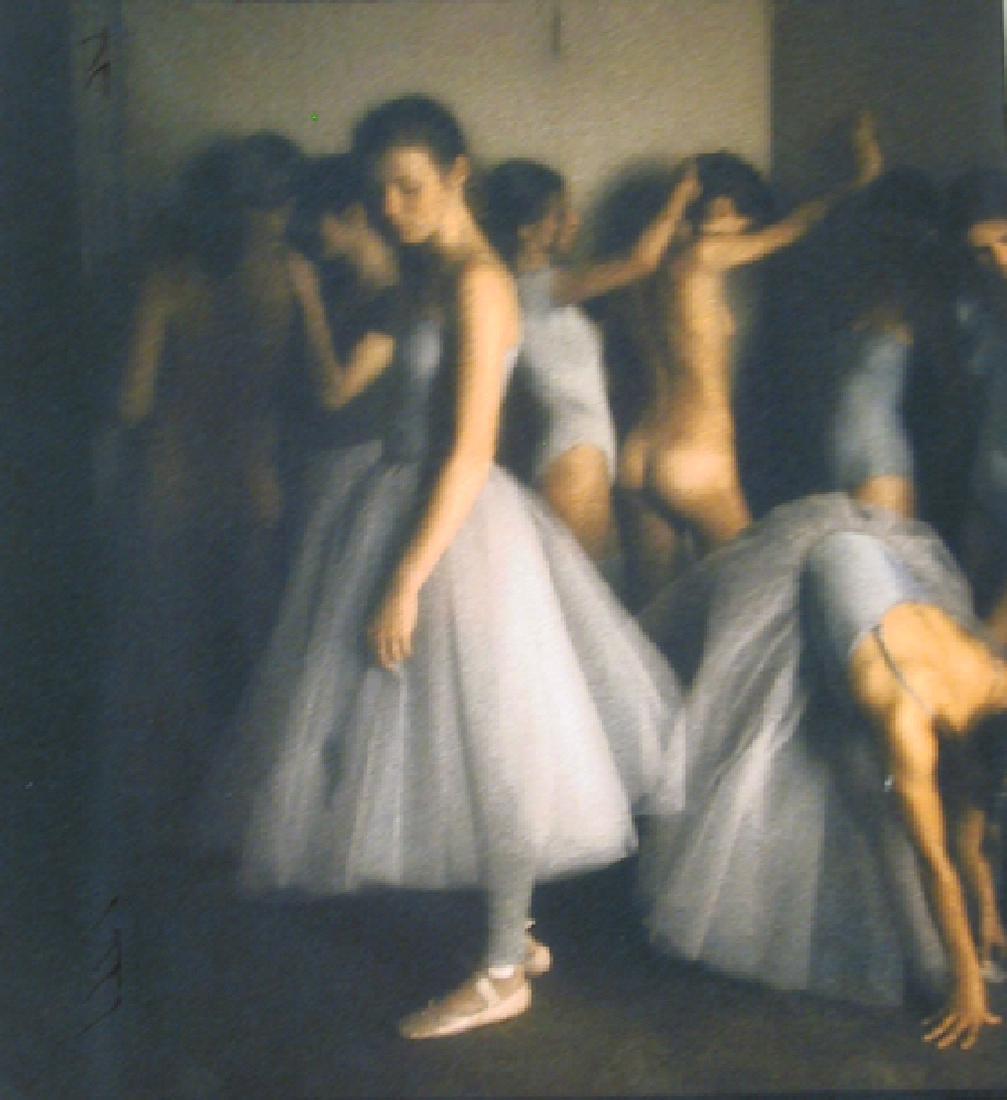 David Hamilton, Untitled - Degas Ballerinas, Color: Artist: David Hamilton, American (1933 - ) Title: Untitled - Degas Ballerinas Year: circa 1992 Medium: Color Photograph, signed in ink verso Size: 14 in. x 12 in. (35.56 cm x 30.48 cm)