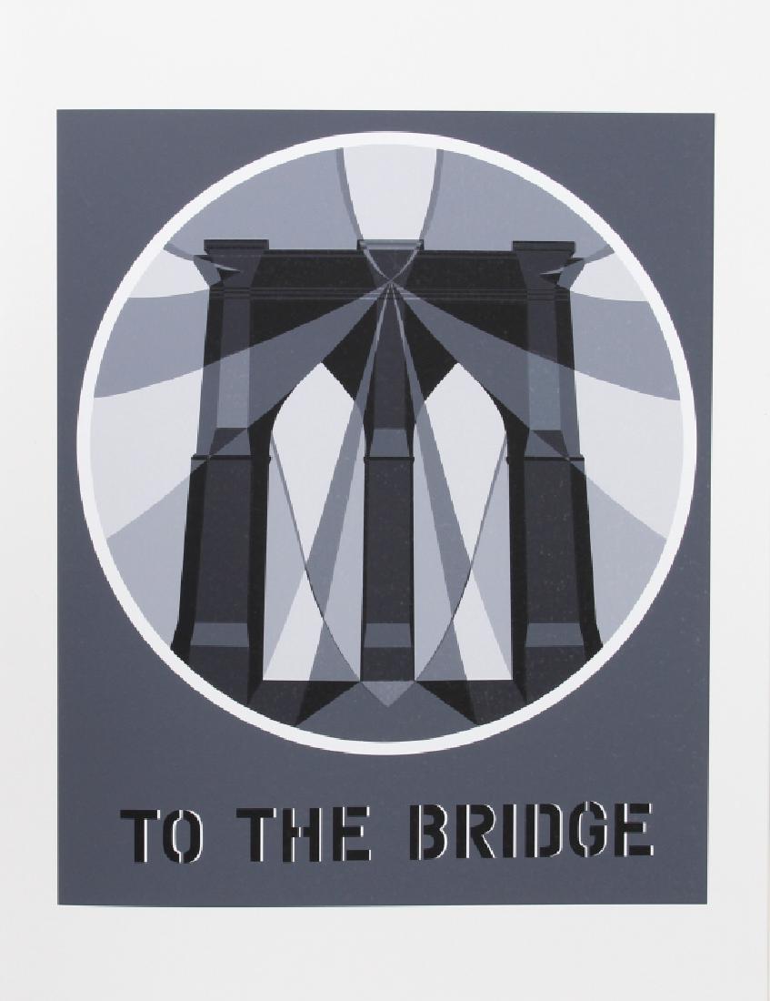 Robert Indiana, To the Bridge from the American Dream (1 of 1)