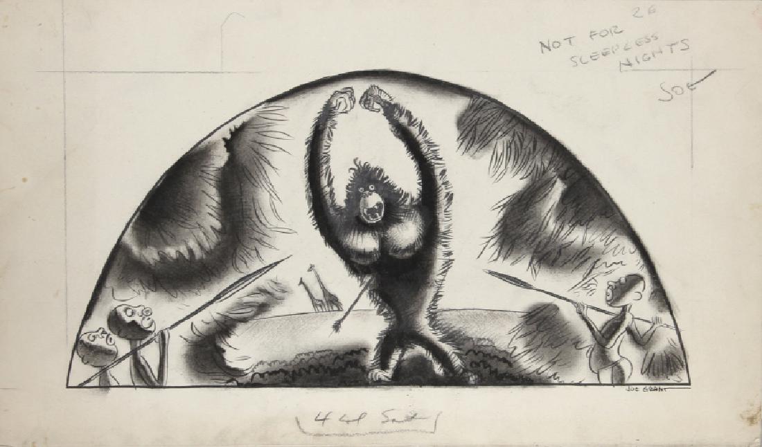 Joe Grant, Not for Sleepless Nights (King Kong), Ink (1 of 1)