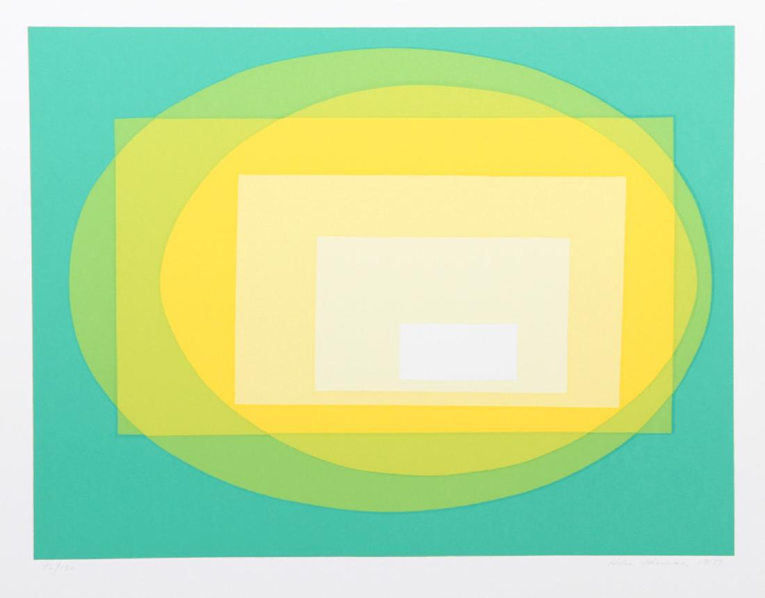 Helen Thomas, Geometric Op-Art 4, Serigraph (1 of 1)