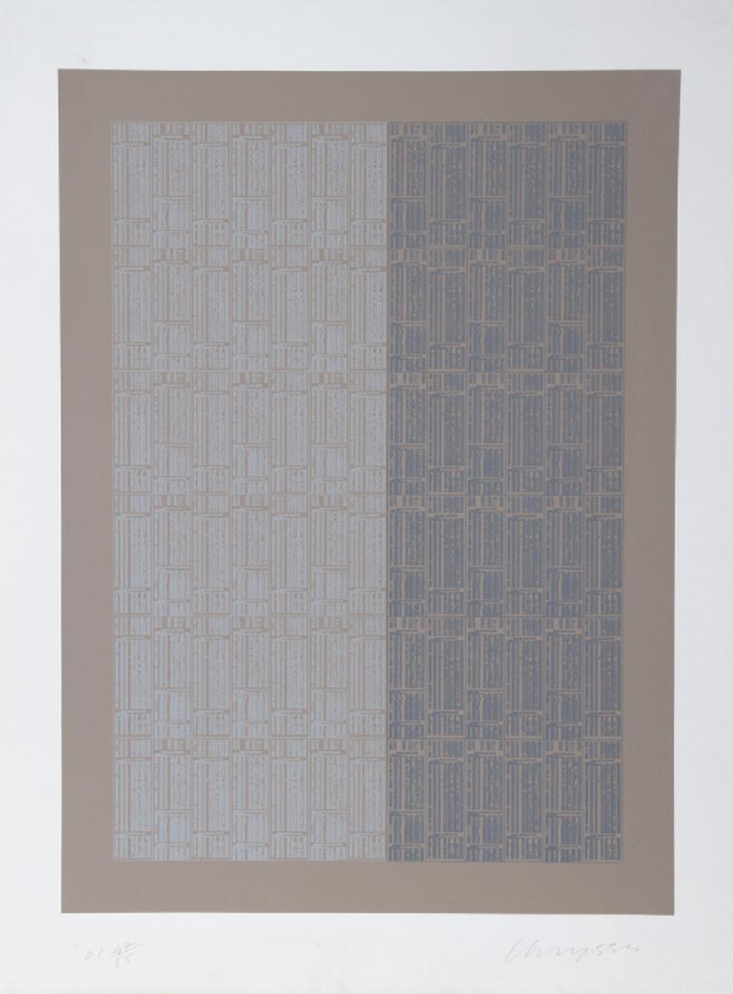 Chryssa, New York Times, Serigraph (1 of 1)