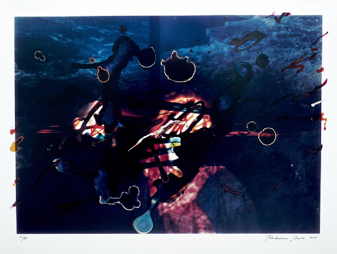 Rebecca Horn, Zenith of the Ocean, Over-Painted (1 of 1)