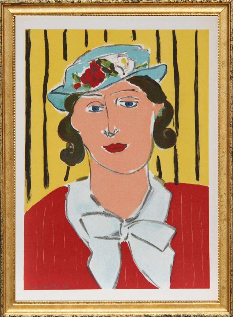 Henri Matisse, Portrait from Verve Vol. II Magazine No. (1 of 1)