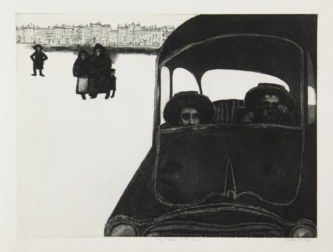 Gerson August Leiber, They Rejoice in the Law, Etching (1 of 1)