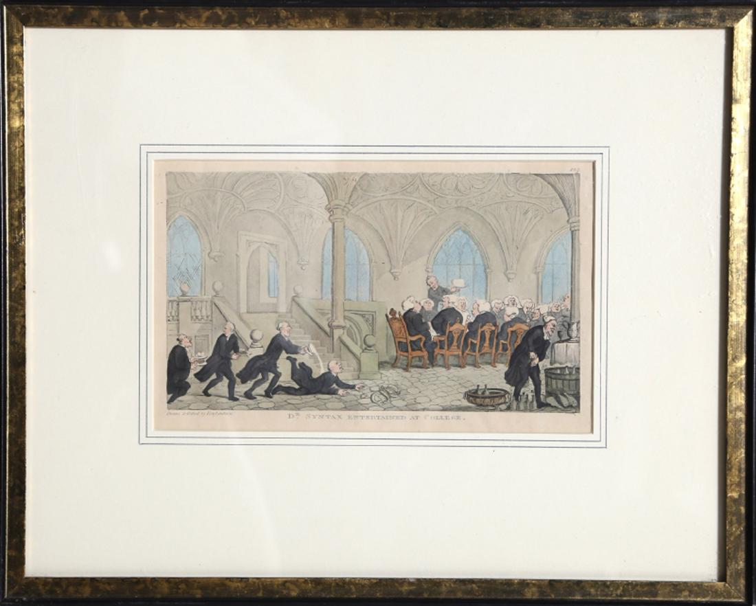 Thomas Rowlandson, Doctor Syntax Entertained at (1 of 1)