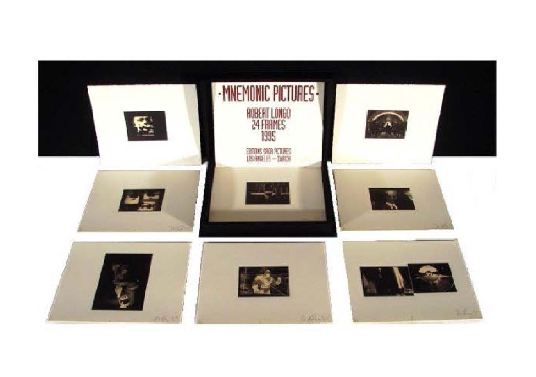 Robert Longo, Mnemonic Pictures, 24 Photolithograph: Artist: Robert Longo, American (1953 - ) Title: Mnemonic Pictures Year: 1995 Medium: 24 Photolithograph Portfolio, each signed and numbered in pencil Edition: 48 Size: 8 x 10 in. (20.32 x 25.4 cm)