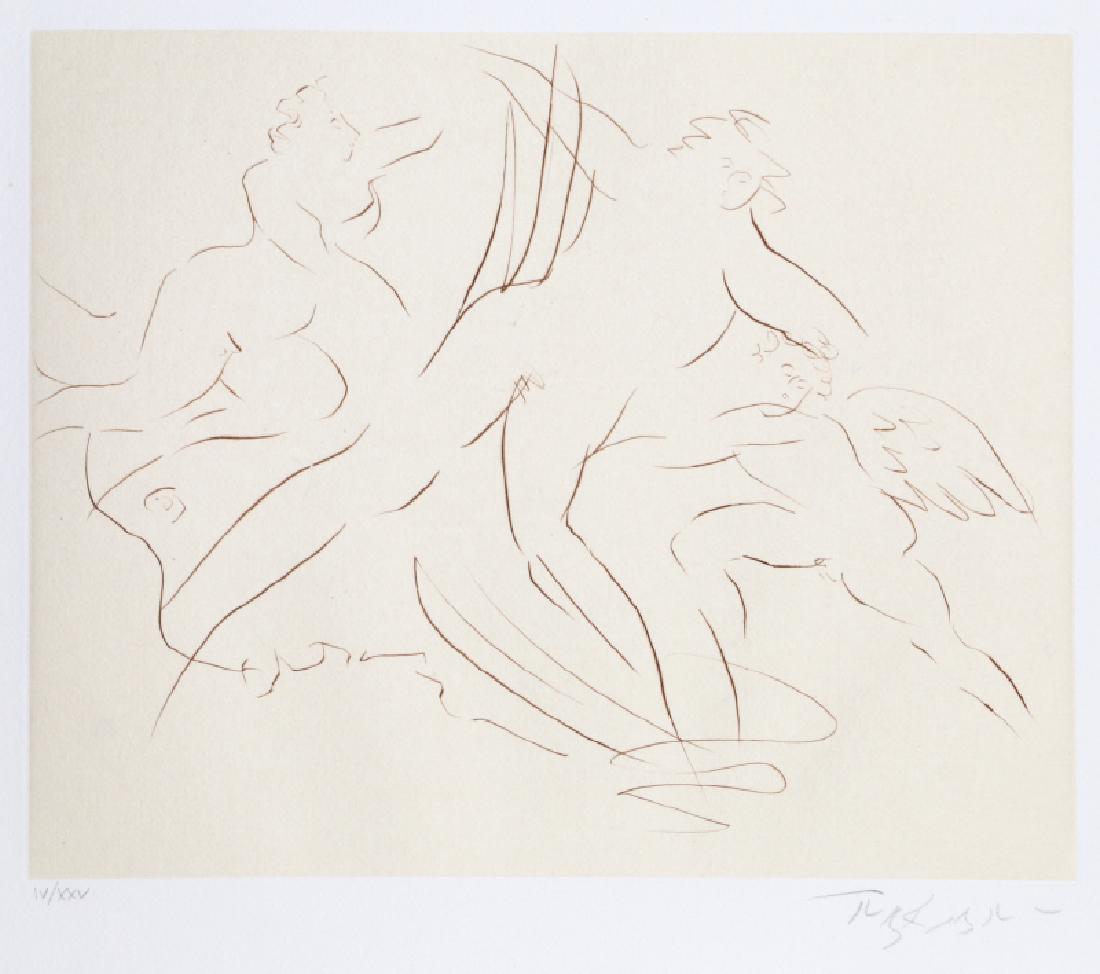 Reuben Nakian, Myths and Legends: Plate III, Voyage to (1 of 1)